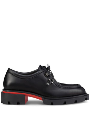 CHRISTIAN LOUBOUTIN Pabelito Derby Dress Shoes - A Timeless Classic for Men