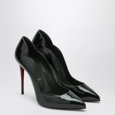 CHRISTIAN LOUBOUTIN Sleek Hot Chick Patent Leather Pumps