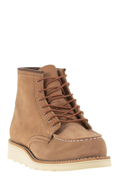 RED WING Classic Moc 6-Inch Suede Ankle Boot