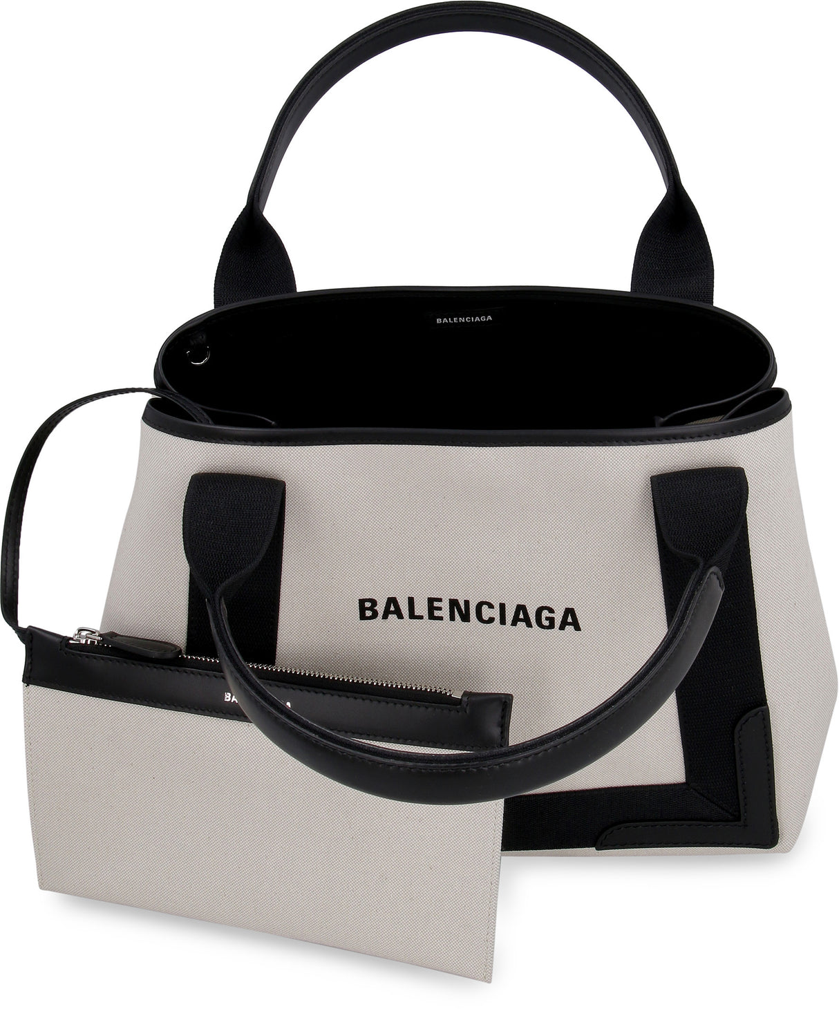 BALENCIAGA Effortless Chic Tote Handbag in Neutral Color