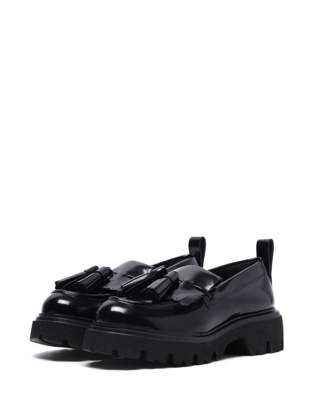 MSGM Classic Black Loafers for Women - FW23 Collection