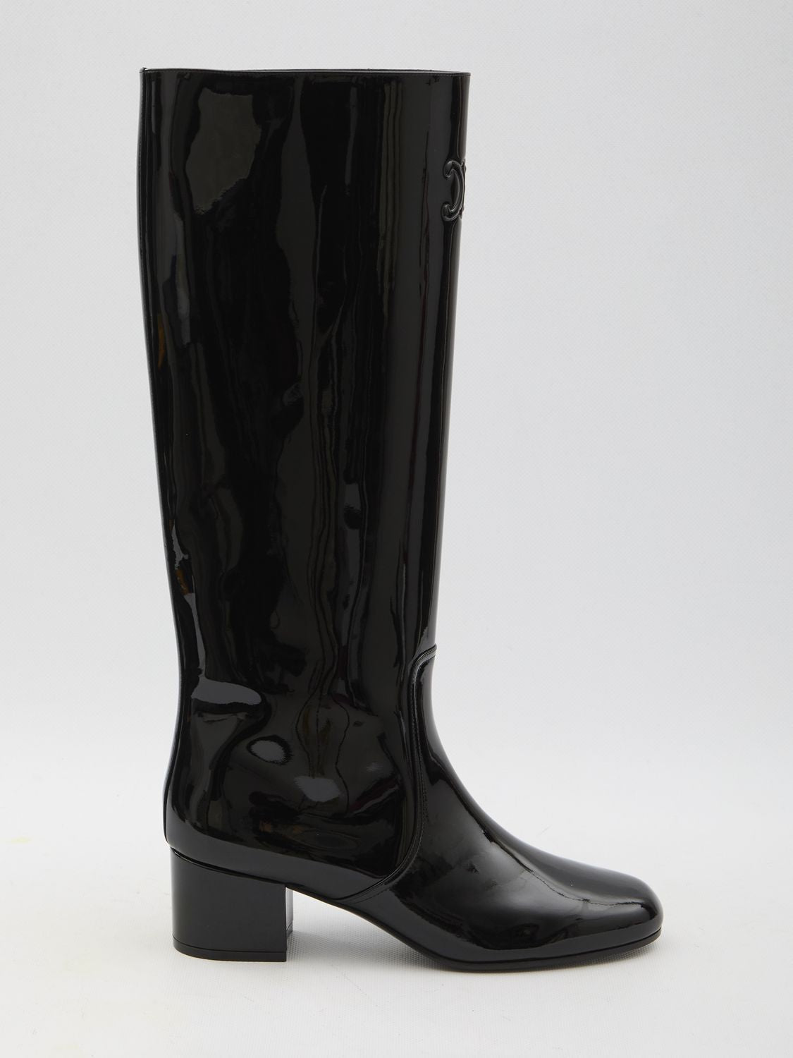 Boots Da Bò Cao Cổ - Gót 5.5cm