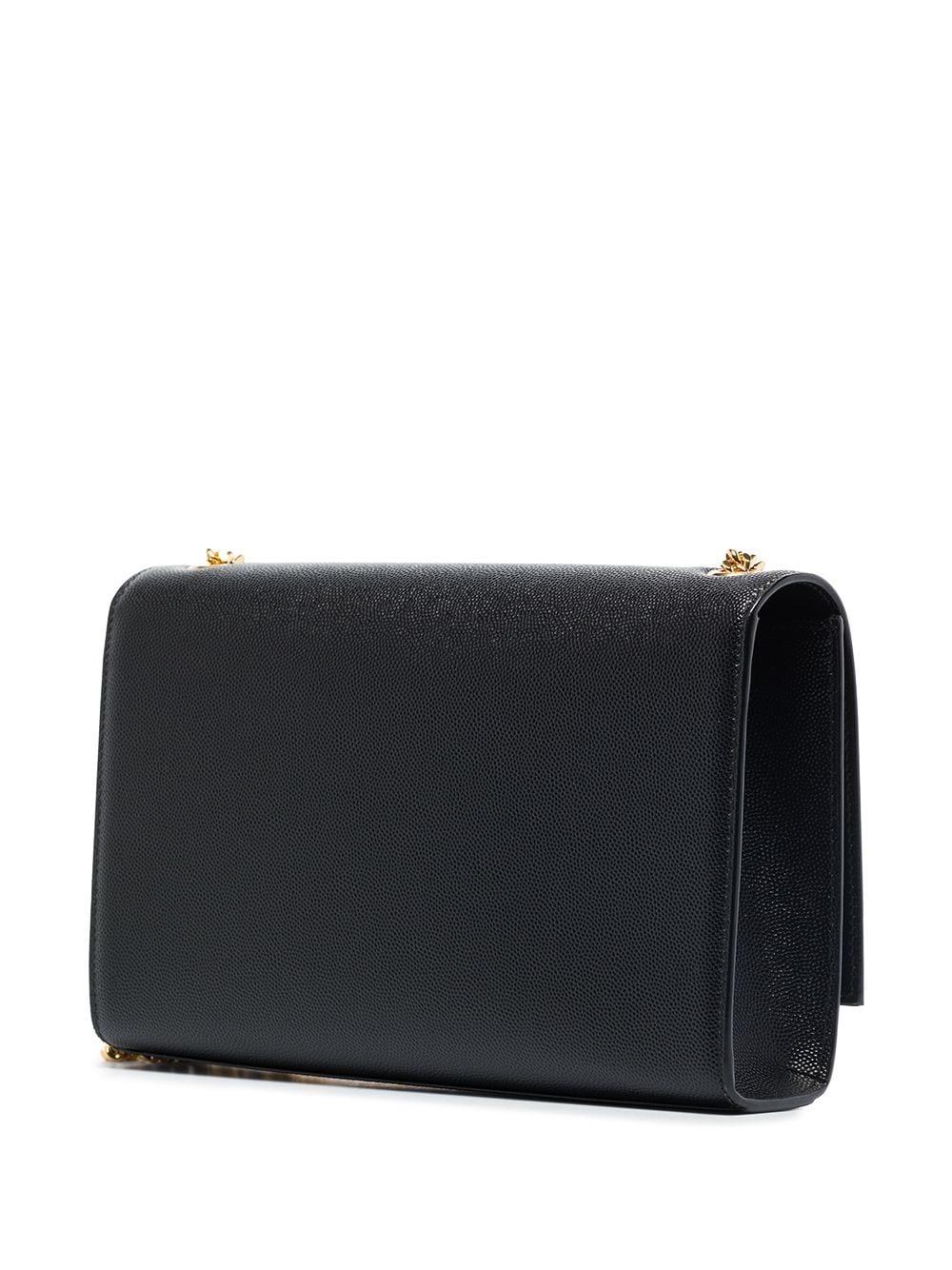 SAINT LAURENT Black Calfskin Shoulder Handbag for Women - SS23 Collection