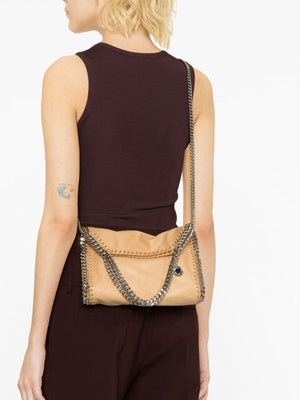 STELLA MCCARTNEY Beige Eco-Friendly Mini Tote Handbag for Women FW23