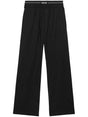 MSGM Logo Waistband Lounge Trousers for Men - Fall/Winter 2024