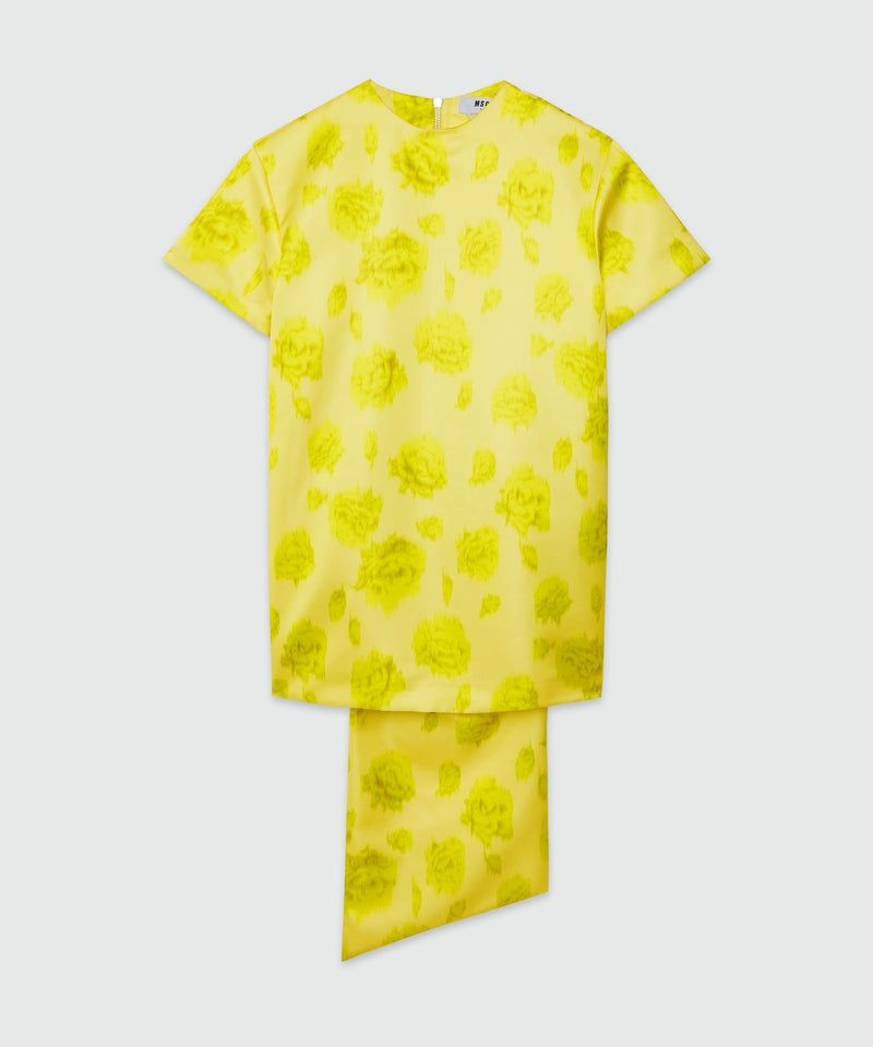 MSGM Chic Women's Dress - Yellow Elegance