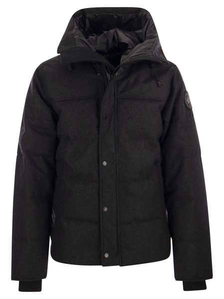 CANADA GOOSE Men's Wool Parka Jacket for Cold City Life - Stylish and Warm