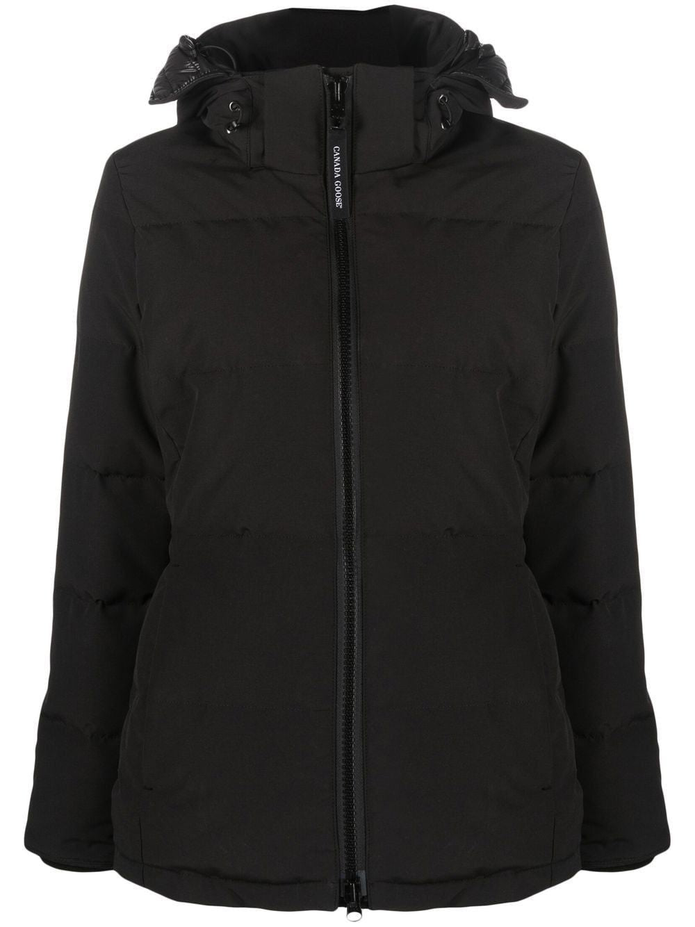 CANADA GOOSE 'Black Chelsea Parka Jacket for Women - FW22'