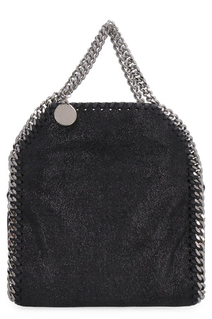STELLA MCCARTNEY Black Micro Falabella Tote Handbag for Women
