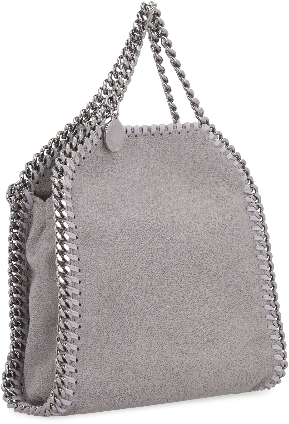 STELLA MCCARTNEY FAUX LEATHER TINY FALABELLA Handbag - Brown