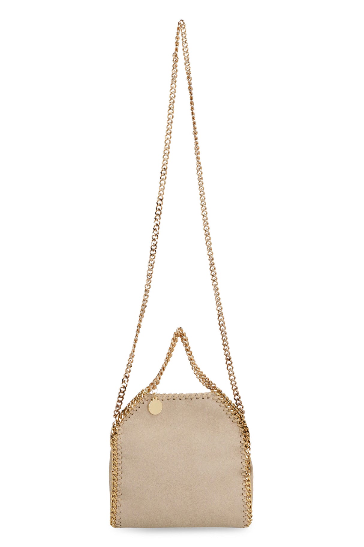 STELLA MCCARTNEY Elegant Mini Handbag with Golden Chain Accent