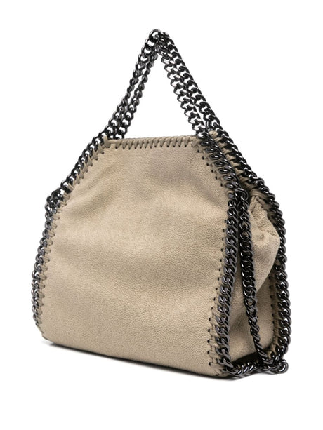 STELLA MCCARTNEY Mini Falabella Tiny Crossbody in Light Khaki