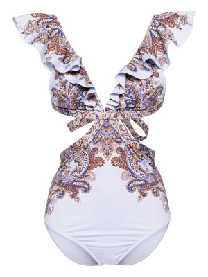 ZIMMERMANN Paisley Paradise One-Piece Swimsuit