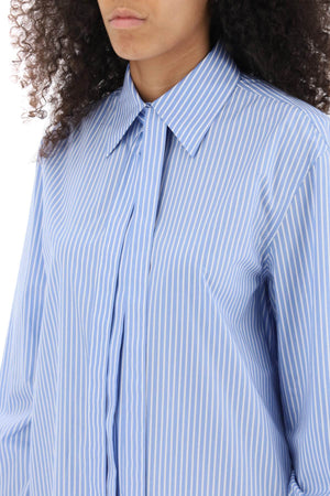 VALENTINO GARAVANI Striped Poplin Shirt in Mixed Colours