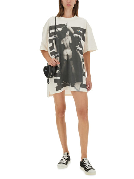 VIVIENNE WESTWOOD Stylish Cotton T-Shirt Dress - Size S