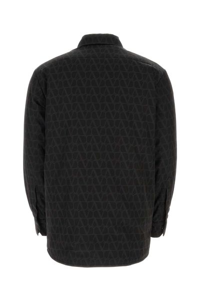 VALENTINO Versatile Icon Printed Long-Sleeved Shirt Jacket