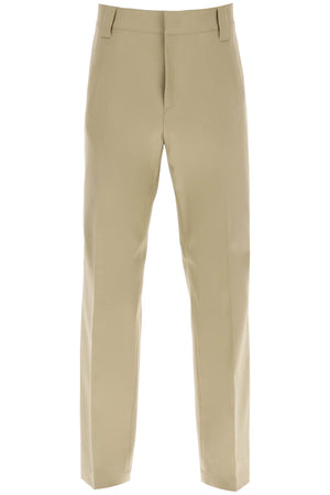VALENTINO GARAVANI Men's Brown Cotton Chino Pants - FW23 Collection