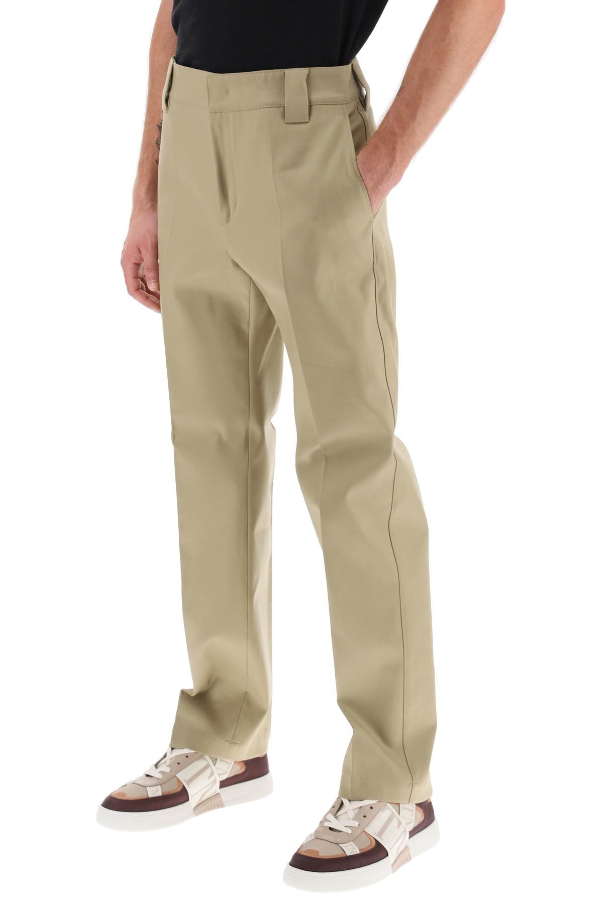 VALENTINO GARAVANI Men's Tapered Cotton Chino Pants - Regular Fit