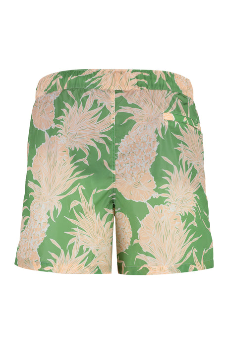 VALENTINO Men's Pineapple Print Swim Shorts for FW23