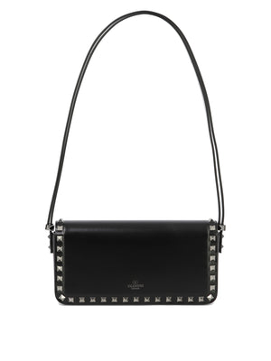 VALENTINO GARAVANI Women's Black Shoulder Bag for 24FW Season