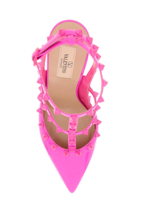 VALENTINO GARAVANI Ankle Strap Pumps in Striking Pink Shade for Women - Fall/Winter 2023 Collection