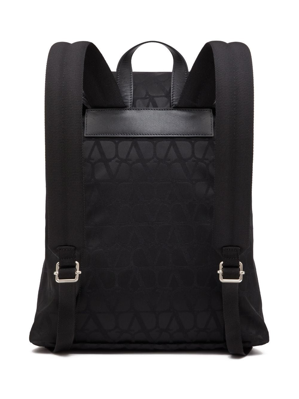 VALENTINO GARAVANI Stylish Black Iconographe Backpack for Men
