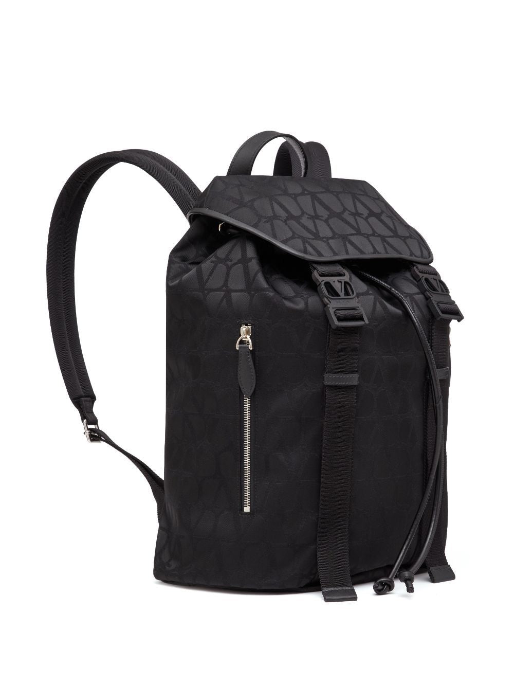VALENTINO GARAVANI Stylish Black Iconographe Backpack for Men