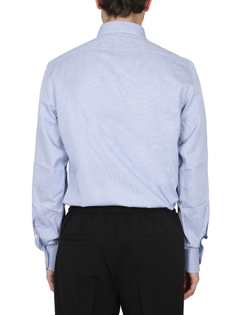 ZEGNA Classic Men’s Shirt with Classic Collar