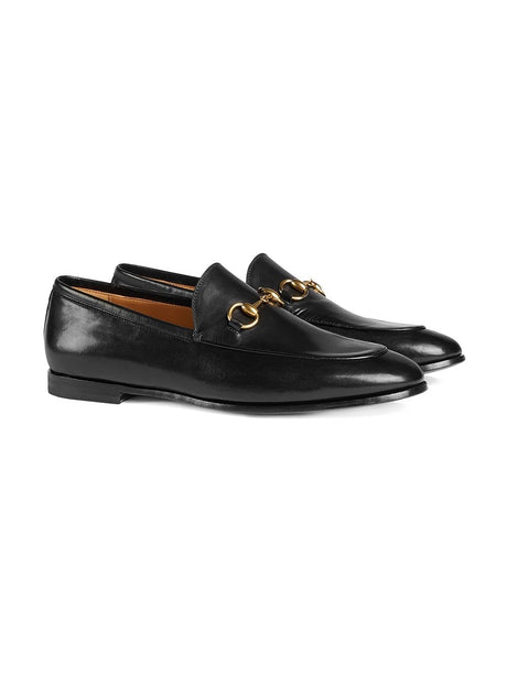 GUCCI Stylish Black Leather Loafers for Women - Trendy Addition to Your FW23 Wardrobe!