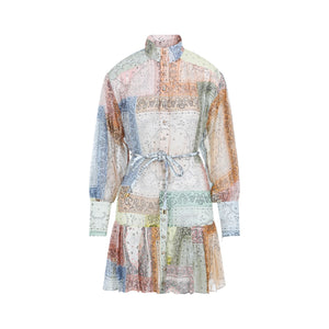 ZIMMERMANN Chic Lantern Mini Dress for Women - Spring/Summer 2024