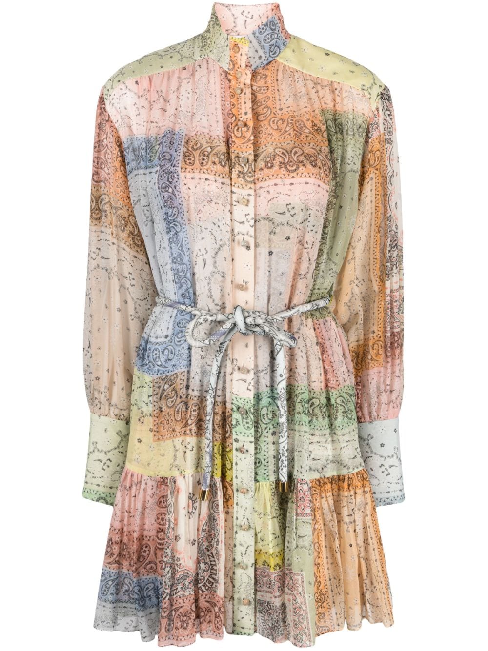 ZIMMERMANN Chic Lantern Mini Dress for Women - Spring/Summer 2024