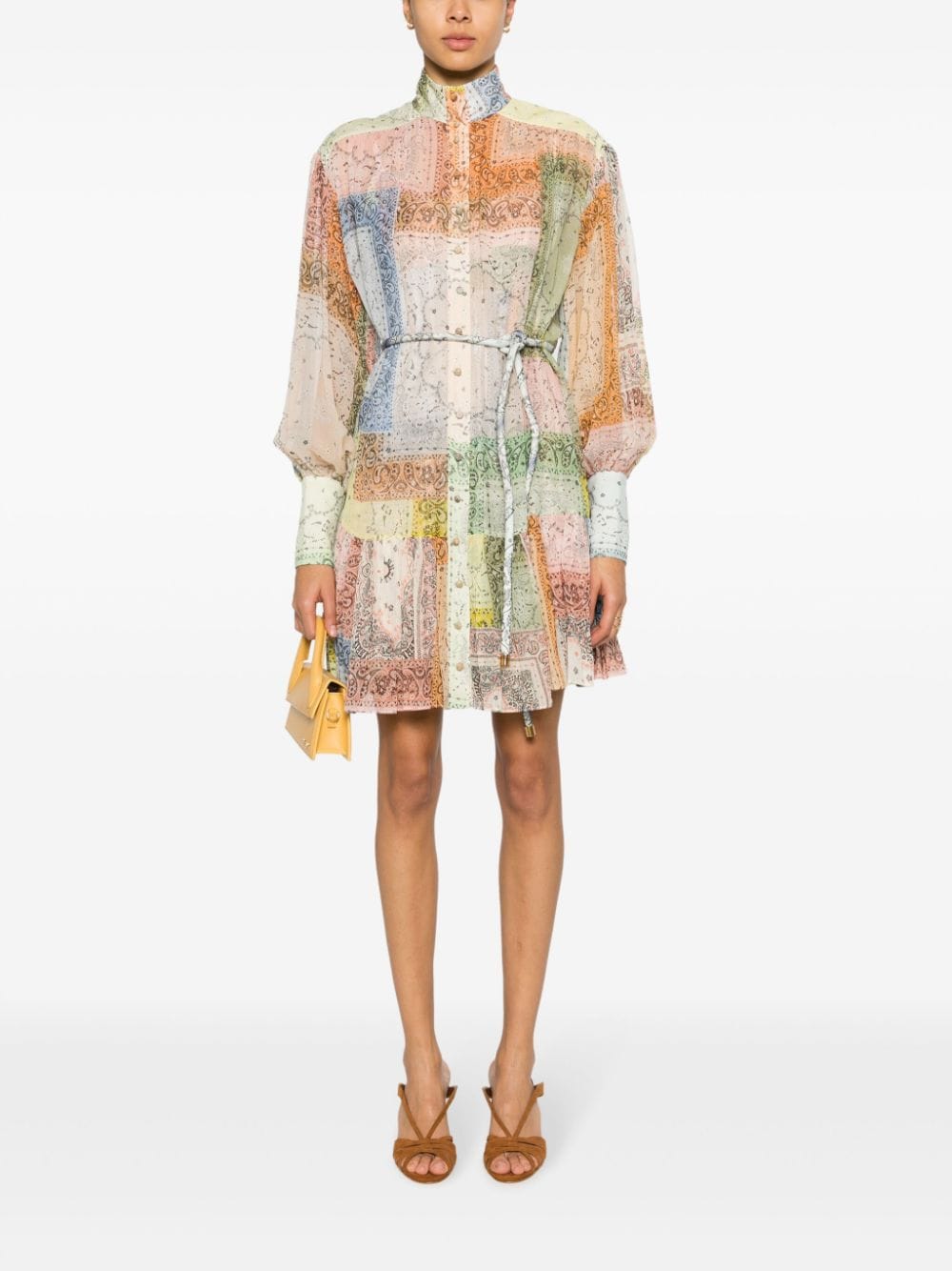 ZIMMERMANN Chic Lantern Mini Dress for Women - Spring/Summer 2024