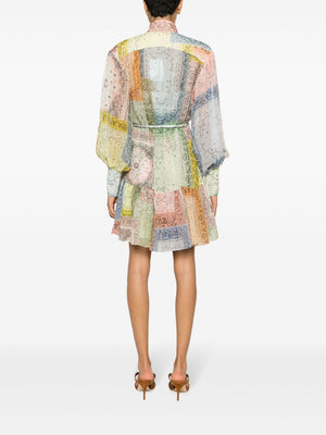 ZIMMERMANN Chic Lantern Mini Dress for Women - Spring/Summer 2024