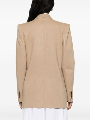 MSGM Women's Arena Sand Jacket for SS24