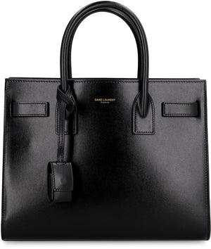 SAINT LAURENT Light Musk Leather Mini Handbag