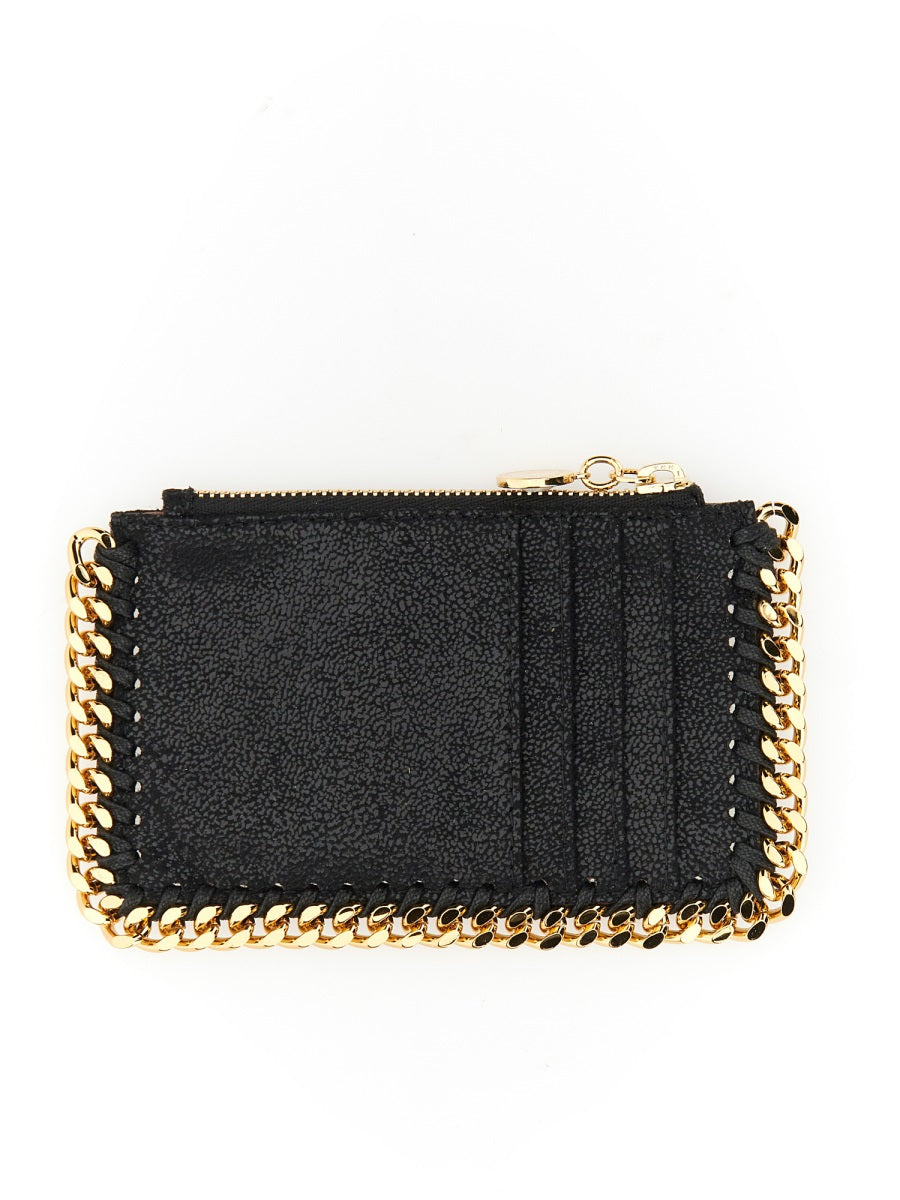 STELLA MCCARTNEY Mini Zip Closure Card Holder