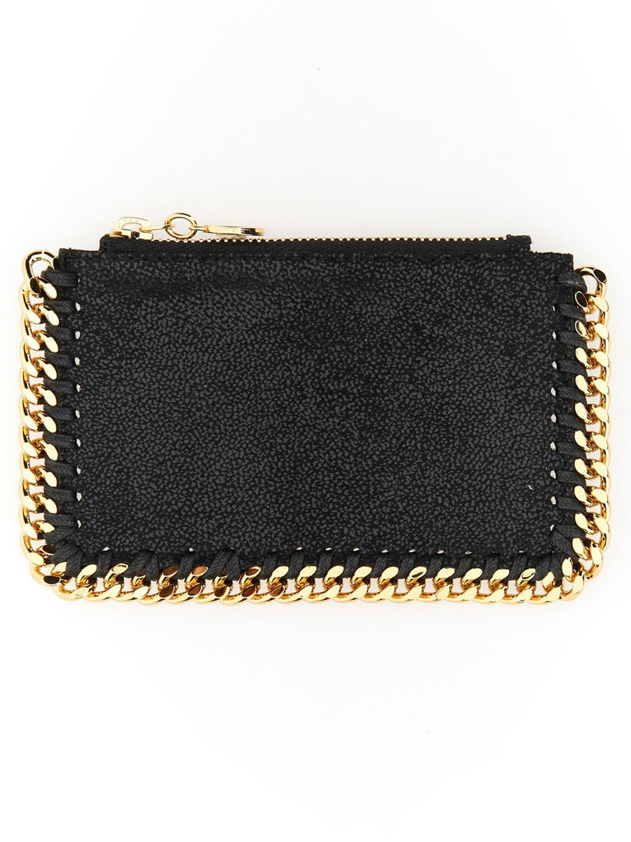 STELLA MCCARTNEY Mini Zip Closure Card Holder