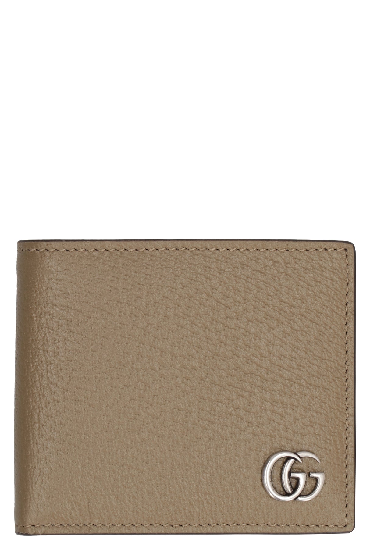 GUCCI Elegant Mini Leather Wallet with Flap Closure - 11x9.5 cm