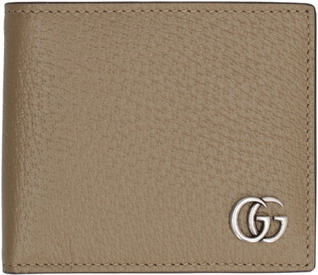 GUCCI MARMONT LEATHER FLAP-OVER WALLET