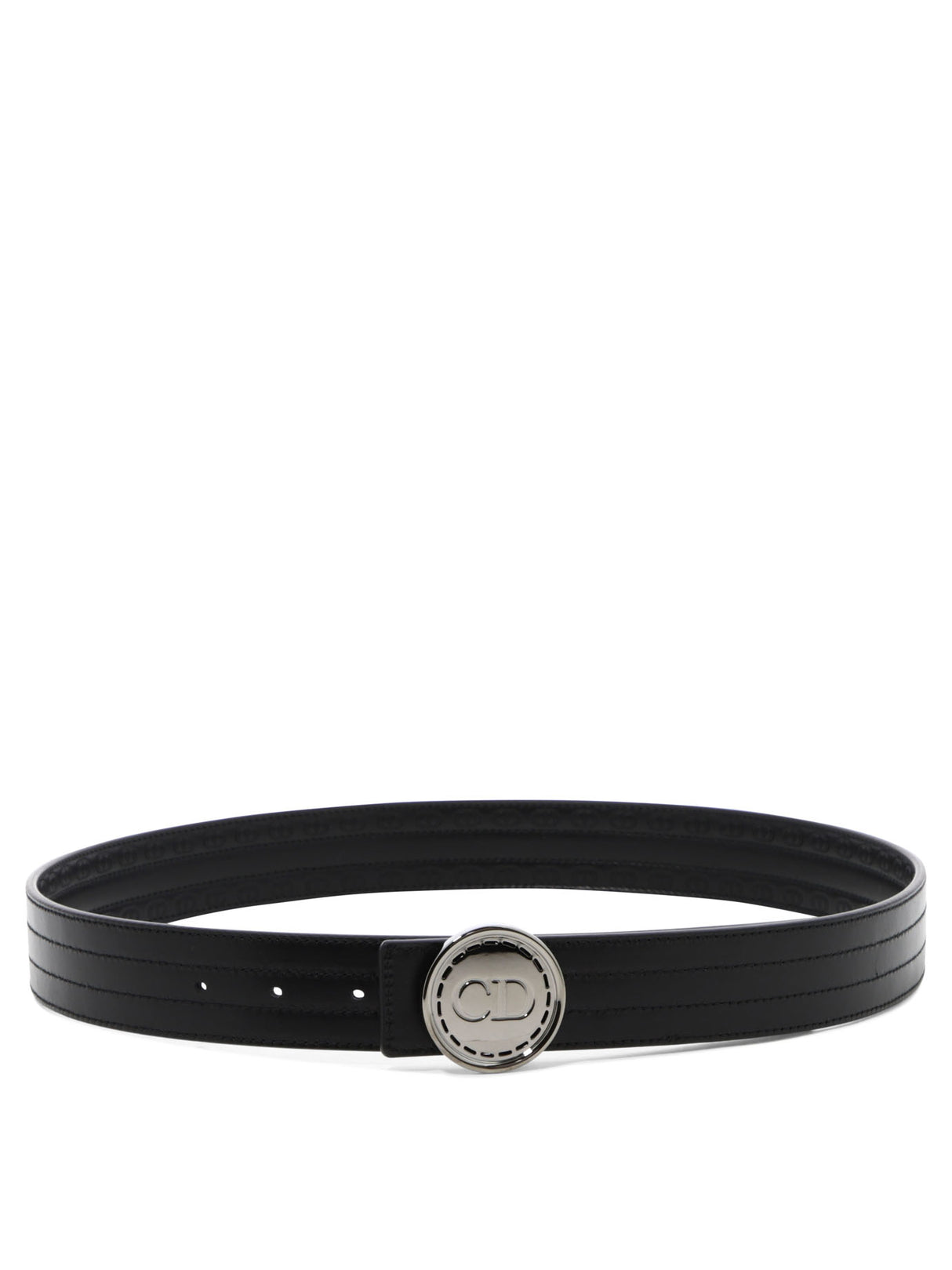 DIOR Sleek Mini Button Belt