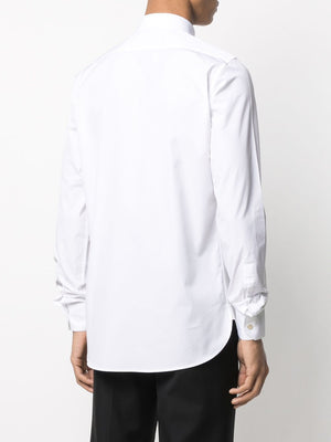 SAINT LAURENT Bold Color Long Sleeve Shirt for Men