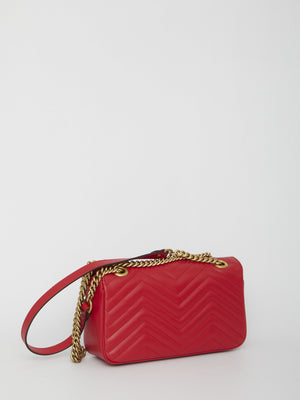 GUCCI Stylish Red Leather Shoulder Handbag for Women | FW23 Collection