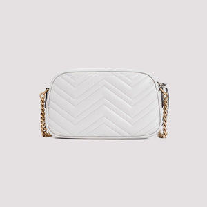 GUCCI Mini Marmont Matelassé Leather Shoulder Bag W:9.5in H:5in D:2.8in