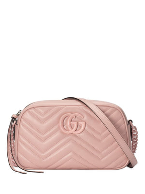 GUCCI Marmont 2 Matelassé Mini Handbag W:9.5in H:5.5in D:2.8in