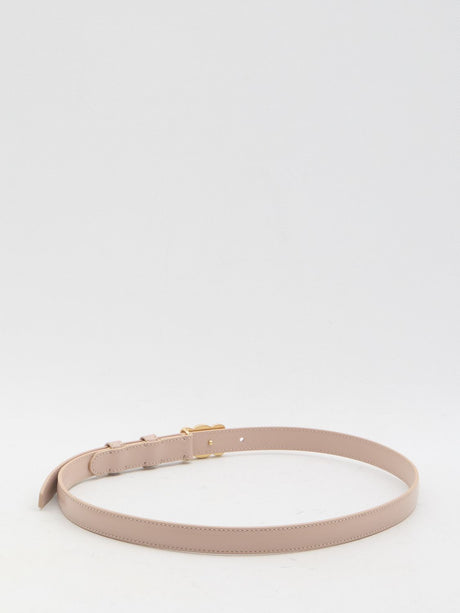 CELINE Triomphe Belt - Adjustable Design, Height: 1.8cm