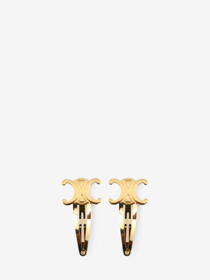 CELINE Set of 2 Mini Snap Hair Clips