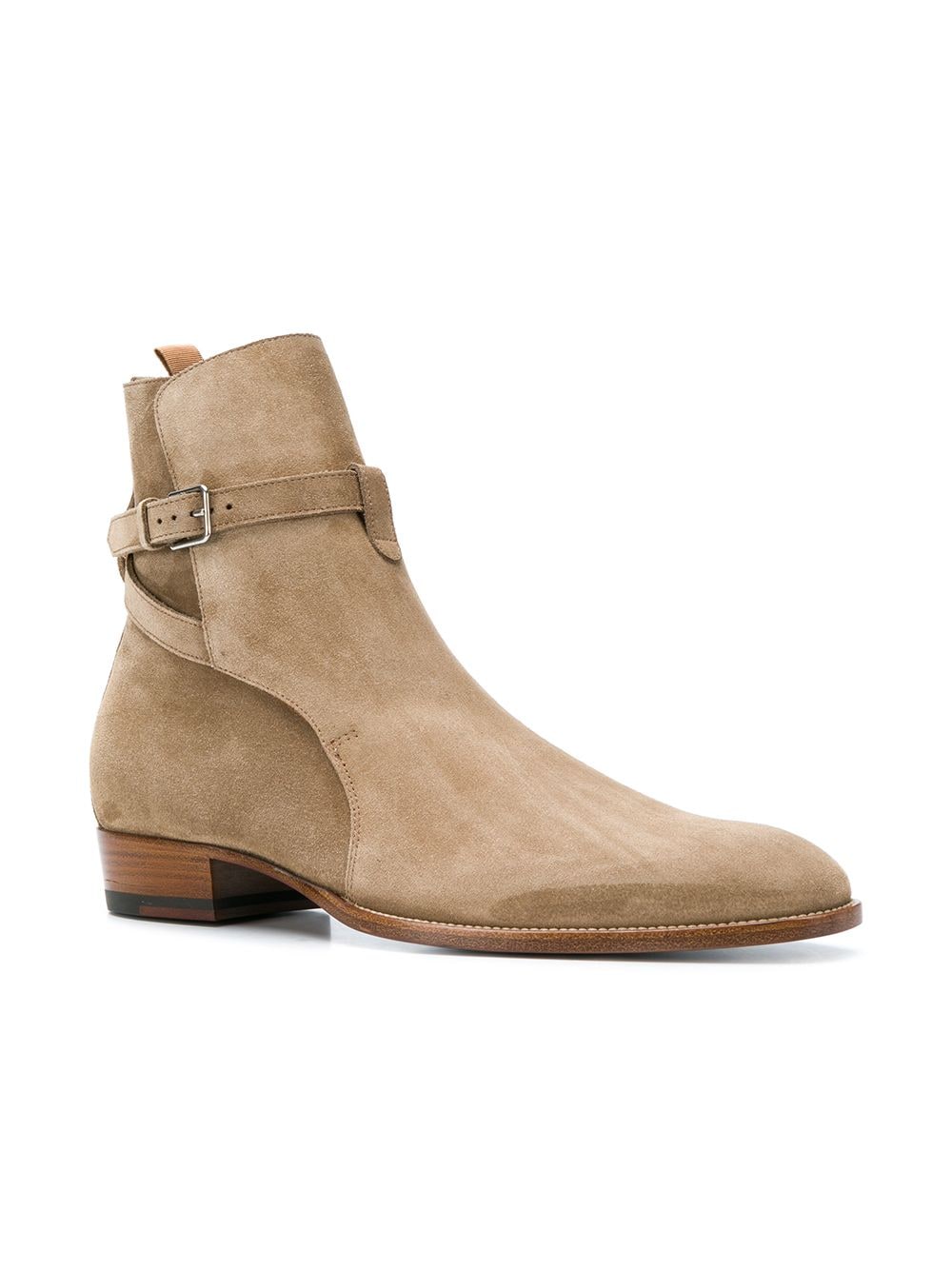 SAINT LAURENT 30 Suede Leather Boots for Men