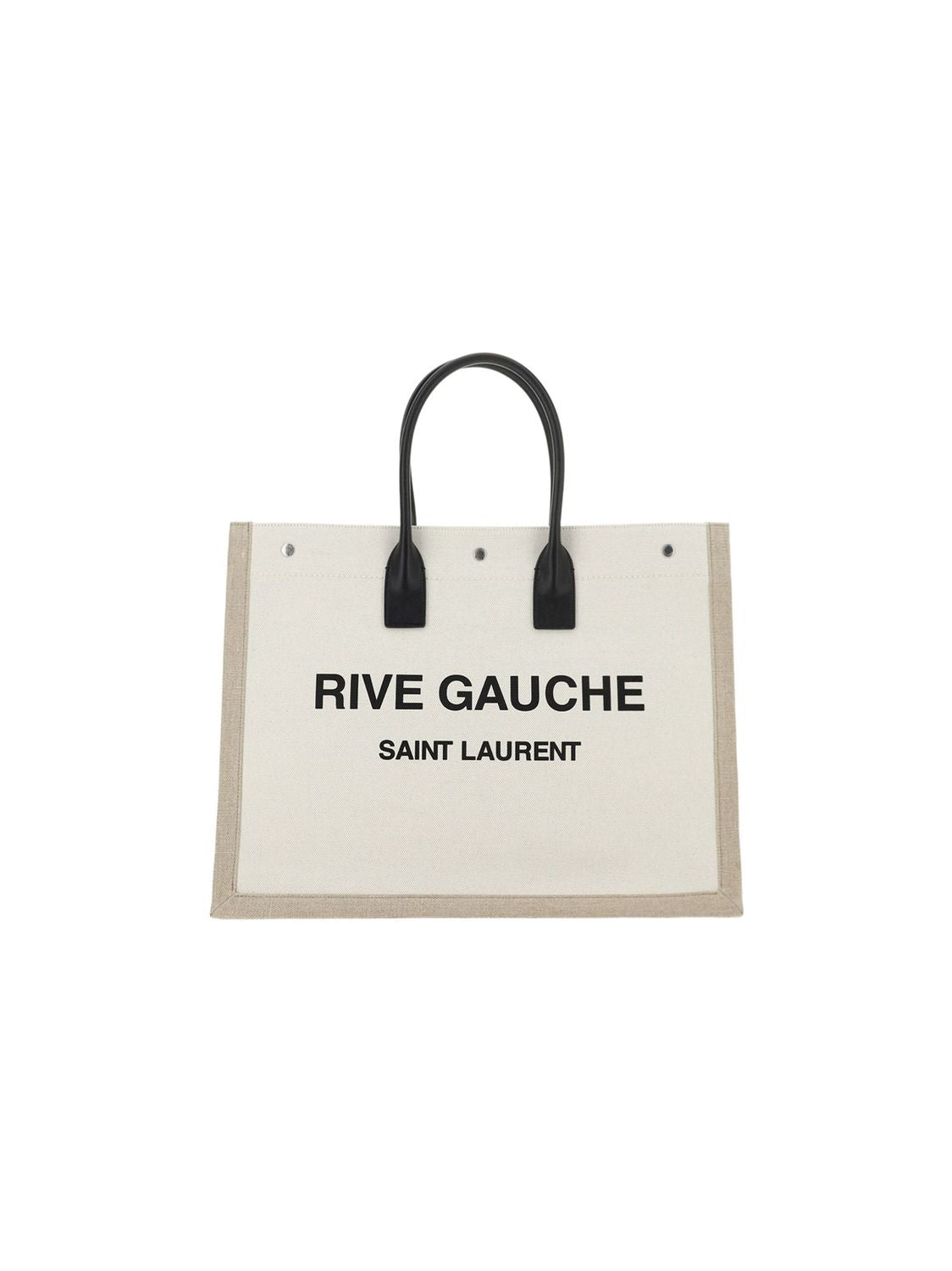 SAINT LAURENT Elegant Canvas Tote Handbag for Stylish Women