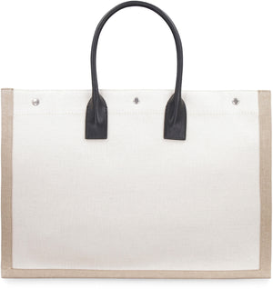 SAINT LAURENT Elegant Canvas Tote Handbag for Stylish Women