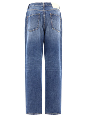 VALENTINO Navy Blue Denim Jeans for Women - SS24 Collection